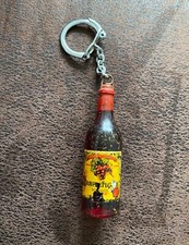 Keychain - RED WINE - bottle - BE