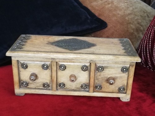 Coffre ancien boite joux - coffre,