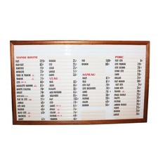 Grand panneau vintage prix