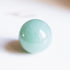 Boule AVENTURINE VERTE 18-20 mm Pierre naturelle Minéraux Sphère Énergie