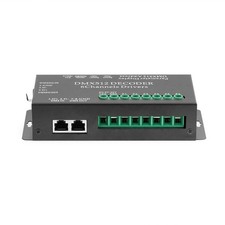 Décodeur DMX512 à LED pour Éclairage avec Console de Gradation RGB 6 Voies A1J9