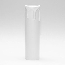 Bougies Manchon E14 Blanc Avec
