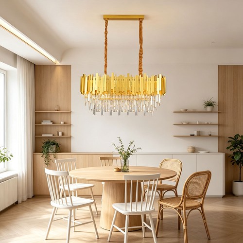 Lustre luxueux cristal 30cm - lustre,