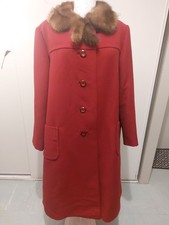 manteau vintage femme col