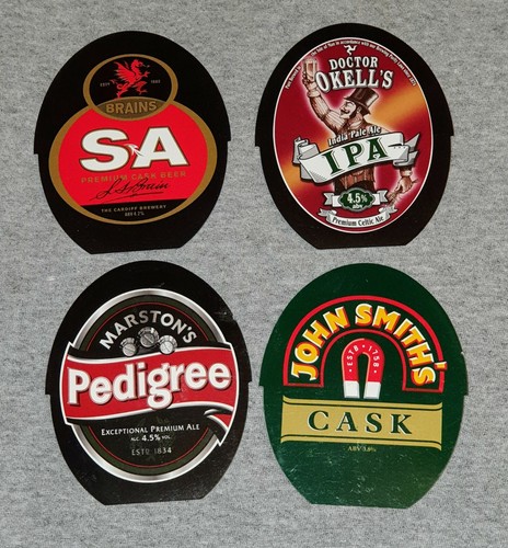 Pump clip insert cards - clip,