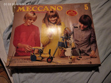 MECCANO- BOITE 5- LOT COMPLET-