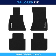 For Mazda Protege BJ 1999-2004 Quality Carpet Velour Car Floor Mats Liners