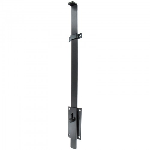 Targette plate aluminium - plate, en