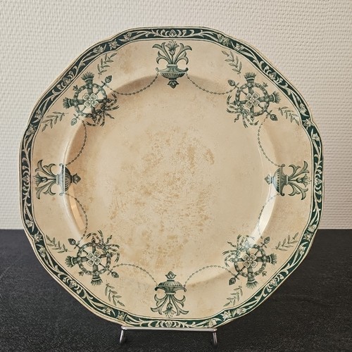 Plat décor compiègne - plat,
