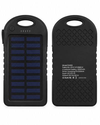 Batterie externe solaire - batterie,