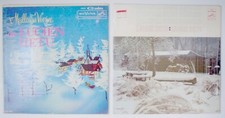 2 DISQUES 33 TOURS DE NOEL, LUCIEN HÉTU, QUAND LA NEIGE DESCEND+ MEILLEURS VOEUX