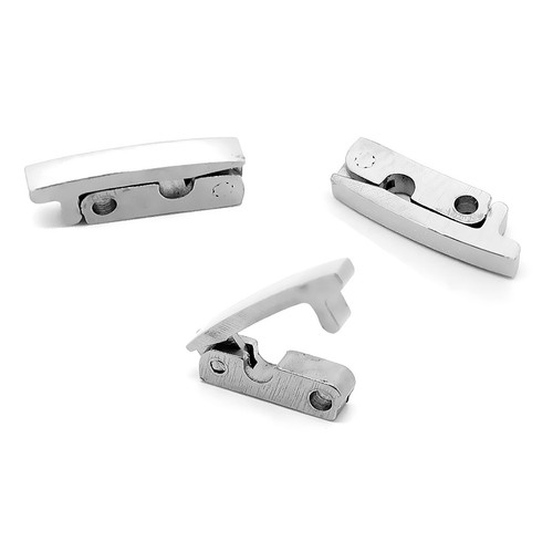 Fermoir bracelet clapet acier - clapet,
