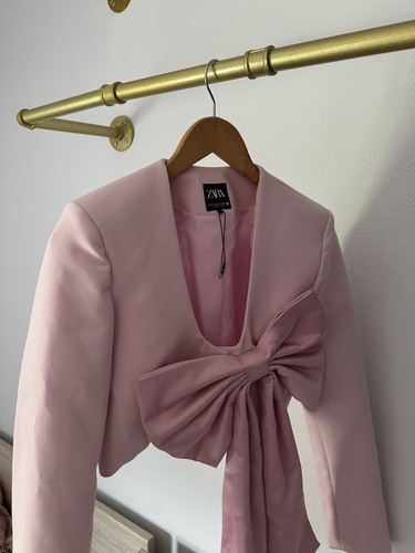 Blazer zara rose pale - blazer,