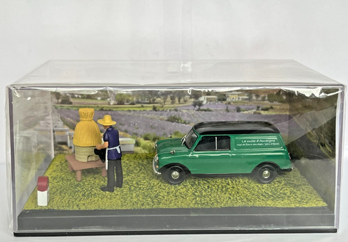 Diorama voiture morris - morris, mini