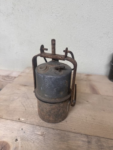 Lampe carbure ancienne - à, /