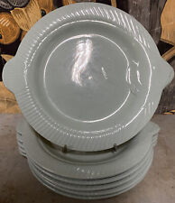 Sarreguemines 6 Assiette Poisson Vaisselle Faïence Ancienne Vintage Design