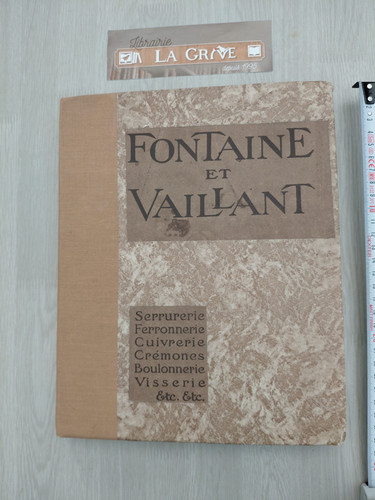 Catalogue fontaine vaillant - fontaine, &