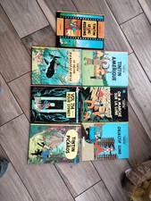 Lot de 7 BD tintin année