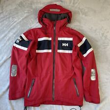 Helly Hansen Helly Tech Men’s Technical Sailing Yachting Jacket Red Size S