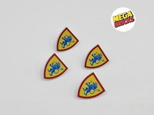 LEGO LOT 4 X BOUCLIER EMBLÈME