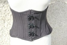 Corset  Serre Taille DRACULA CLOTHING  Rock Gothique Cincher Noir - L  (Défaut)