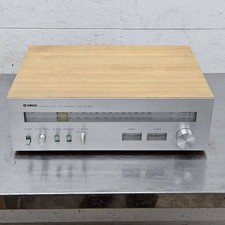 YAMAHA CT-600 NATURAL SOUND AM/FM STEREO TUNER armoire en bois AC100V 50/60Hz...