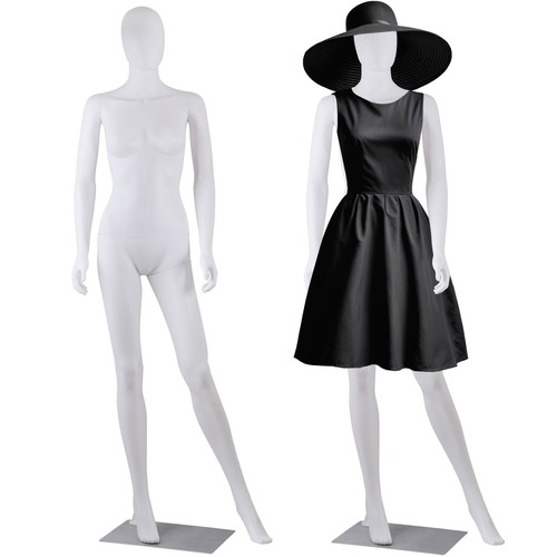 White female mannequin - white,