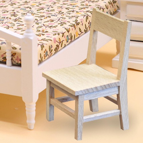 Chaise bois miniature - chaise, en