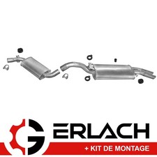 Echappement silencieux pour VW