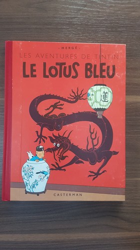Tintin lotus bleu fac - tintin,
