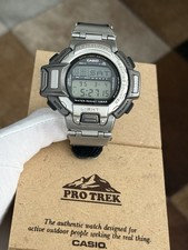 Rare Vintage Casio Pro Trek PRT-600 Triple Sensor Men’s Digital Sports Watch JDM