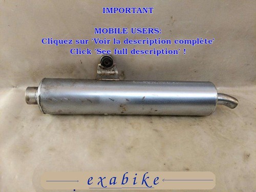 Silencieux droit pour suzuki - silencieux,