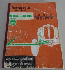 Workshop Manual Fiat / Someca Som 35 + 30 b (K15 + K16) as of 10/1961