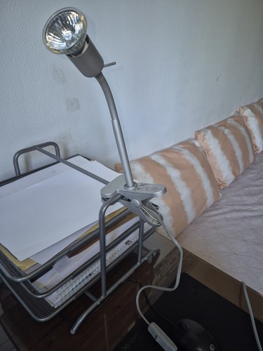 Lampe pince métal - lampe, à