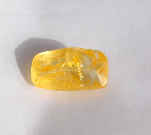 Saphir jaune extrait la - jaune,
