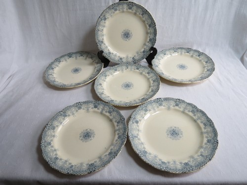 Assiettes plates faïencerie - assiettes,