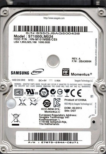 Seagate st1000lm024 - seagate,