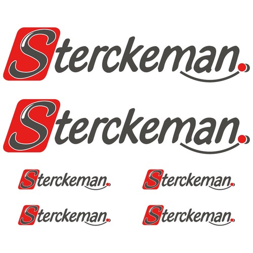 Sterckeman autocollant - sterckeman, xl