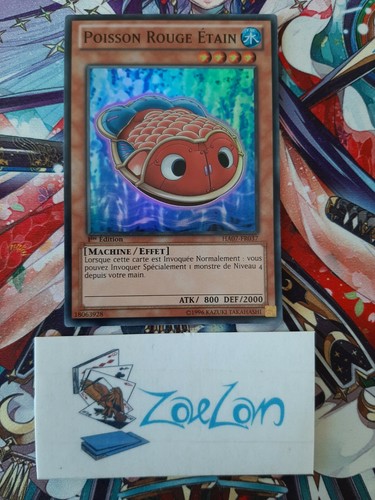 Poisson rouge etain - poisson,