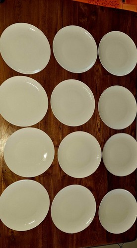 Lot assiettes blanches - lot,