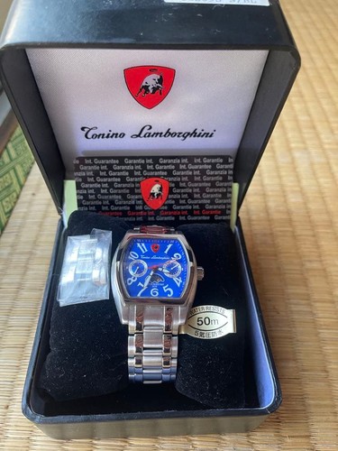 Tonino lamborghini watch - watch, blue