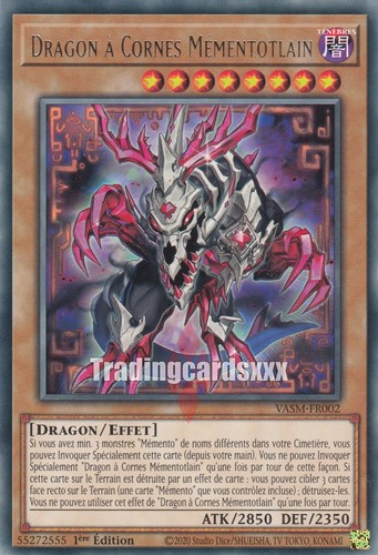 Dragon à cornes - yu-gi-oh!,