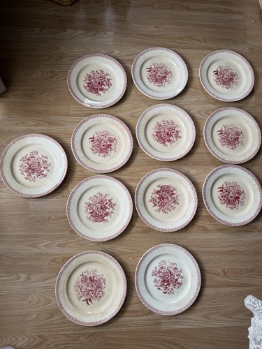Lot assiettes plate - de, en
