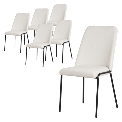 Lot chaises salle - 6, de