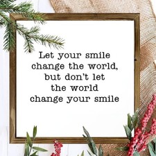 Positive Vibes Gift Wooden