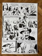 Planche Originale De Marcello Rintintin Année 1969/Pif