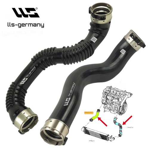 Durite turbo entrée air - 2x, d'air