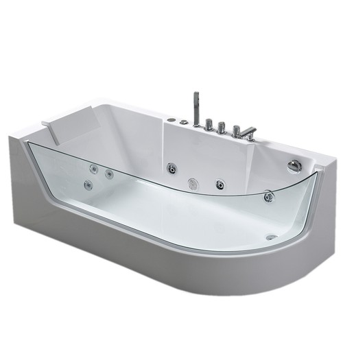 Baignoire balneo verre - +,