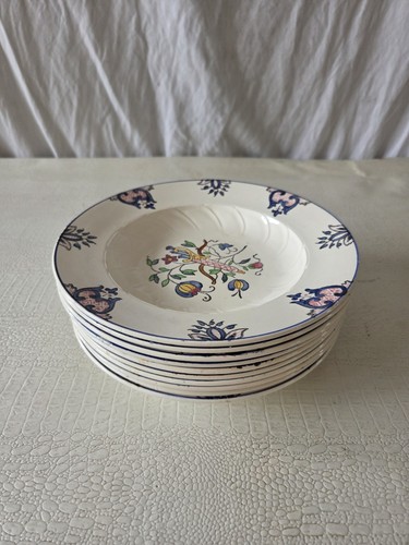 Assiette creuse ancien - assiette,