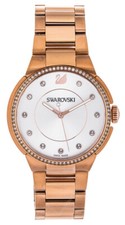 WOMEN'S SWAROVSKI (5181642) CITY CRYSTAL ROSE GOLD TONE GLITZ WATCH no box